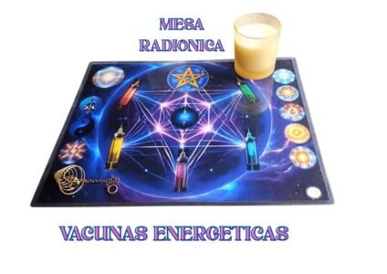 Mesa Radiónica Vacunas Energeticas
