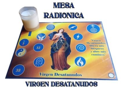 Mesa Radiónica de la Virgen Desatanudos